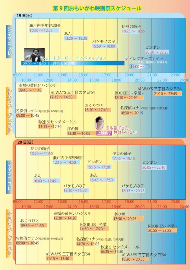 小山市 第9回おもいがわ映画祭が11月19日 日に開催されます 栃スポ